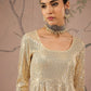 Women Embroidered Regular Sequinned Kurta with Palazzos