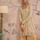 Women Embroidered Regular Sequinned Kurta with Palazzos