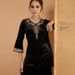 Women Ethnic Motifs Embroidered Kurta with Palazzo