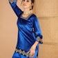 Women Ethnic Motifs Embroidered Kurta with Palazzo