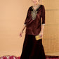 Women Ethnic Motifs Embroidered Kurta with Palazzo