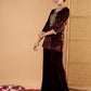 Women Ethnic Motifs Embroidered Kurta with Palazzo