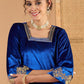 Women Ethnic Motifs Embroidered Kurta with Palazzo