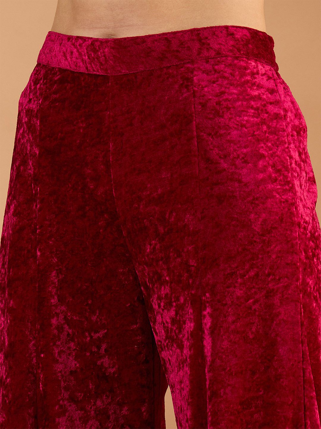 Women Ethnic Motifs Embroidered Kurta with Palazzo