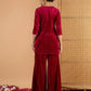 Women Ethnic Motifs Embroidered Kurta with Palazzo