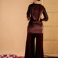 Women Ethnic Motifs Embroidered Kurta with Palazzo