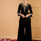 Women Ethnic Motifs Embroidered Kurta with Palazzo