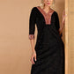 Women Ethnic Motifs Embroidered Kurta with Palazzo