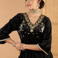 Women Ethnic Motifs Embroidered Tiered Mirror Work Kurti with Palazzos