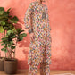 Women Ethnic Motifs Printed Pure Cotton Kurta with Palazzos