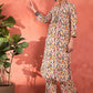 Women Ethnic Motifs Printed Pure Cotton Kurta with Palazzos
