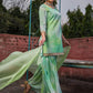 Women Ombre Dyed Kurta with Sharara & Dupatta