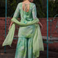 Women Ombre Dyed Kurta with Sharara & Dupatta