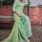 Women Ombre Dyed Kurta with Sharara & Dupatta