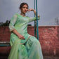 Women Ombre Dyed Kurta with Sharara & Dupatta