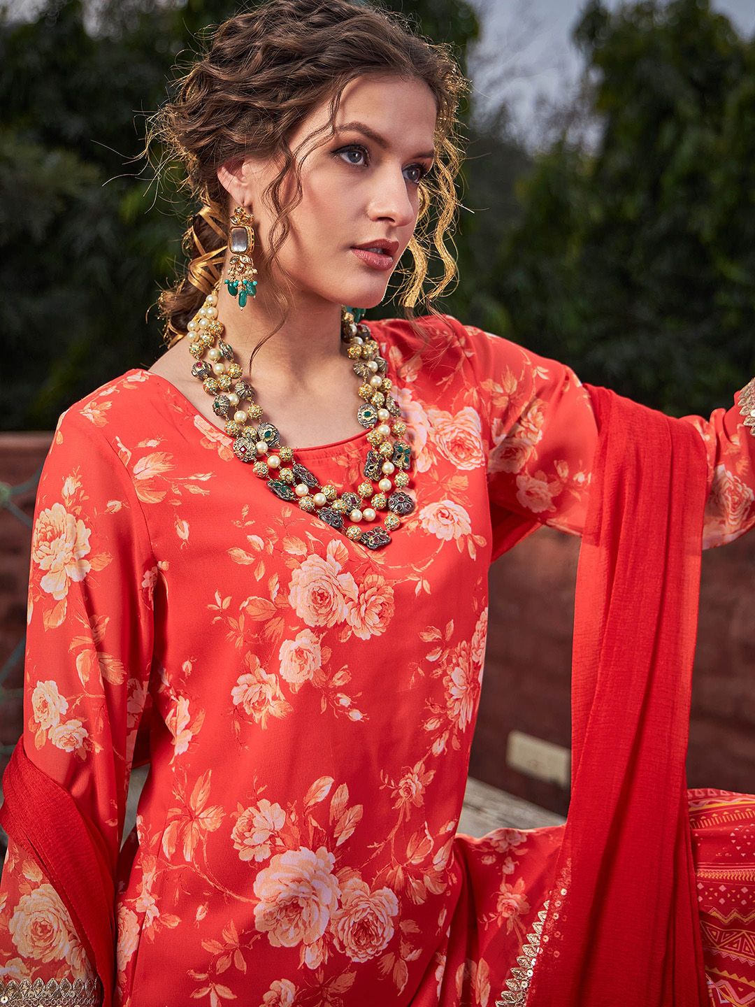 Women Printed Kurta Set