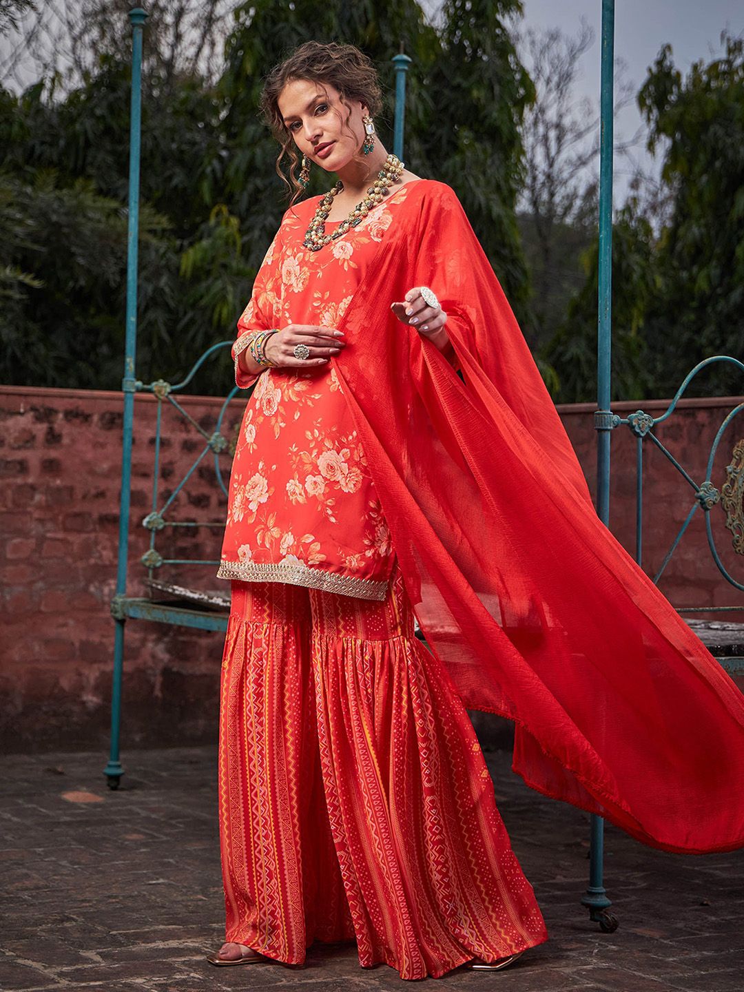Women Printed Kurta Set