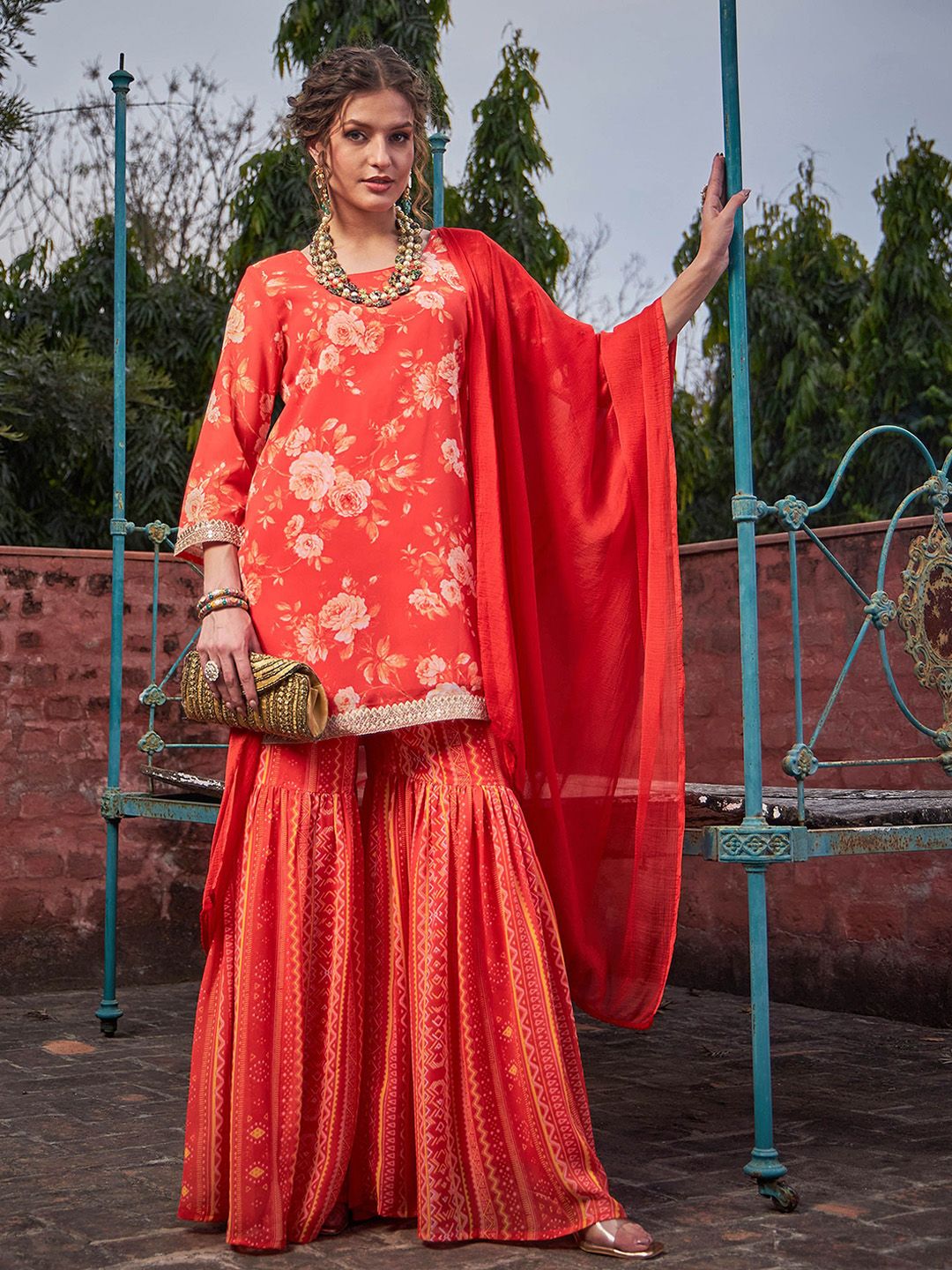 Women Printed Kurta Set