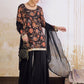 Women Printed Kurta with Palazzos & With Dupatta