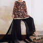 Women Printed Kurta with Palazzos & With Dupatta