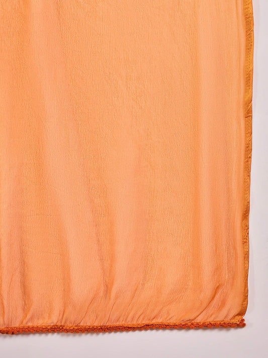Women Printed Pure Cotton Kurta with Palazzos & With Dupatta