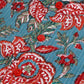 Sishu Boy's Green Kalamkari Floral Printed Cotton Kurta Pyjama Set