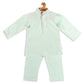 Sishu Boy's' Green Viscose Kurta And Pyjama Set