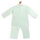 Sishu Boy's' Green Viscose Kurta And Pyjama Set
