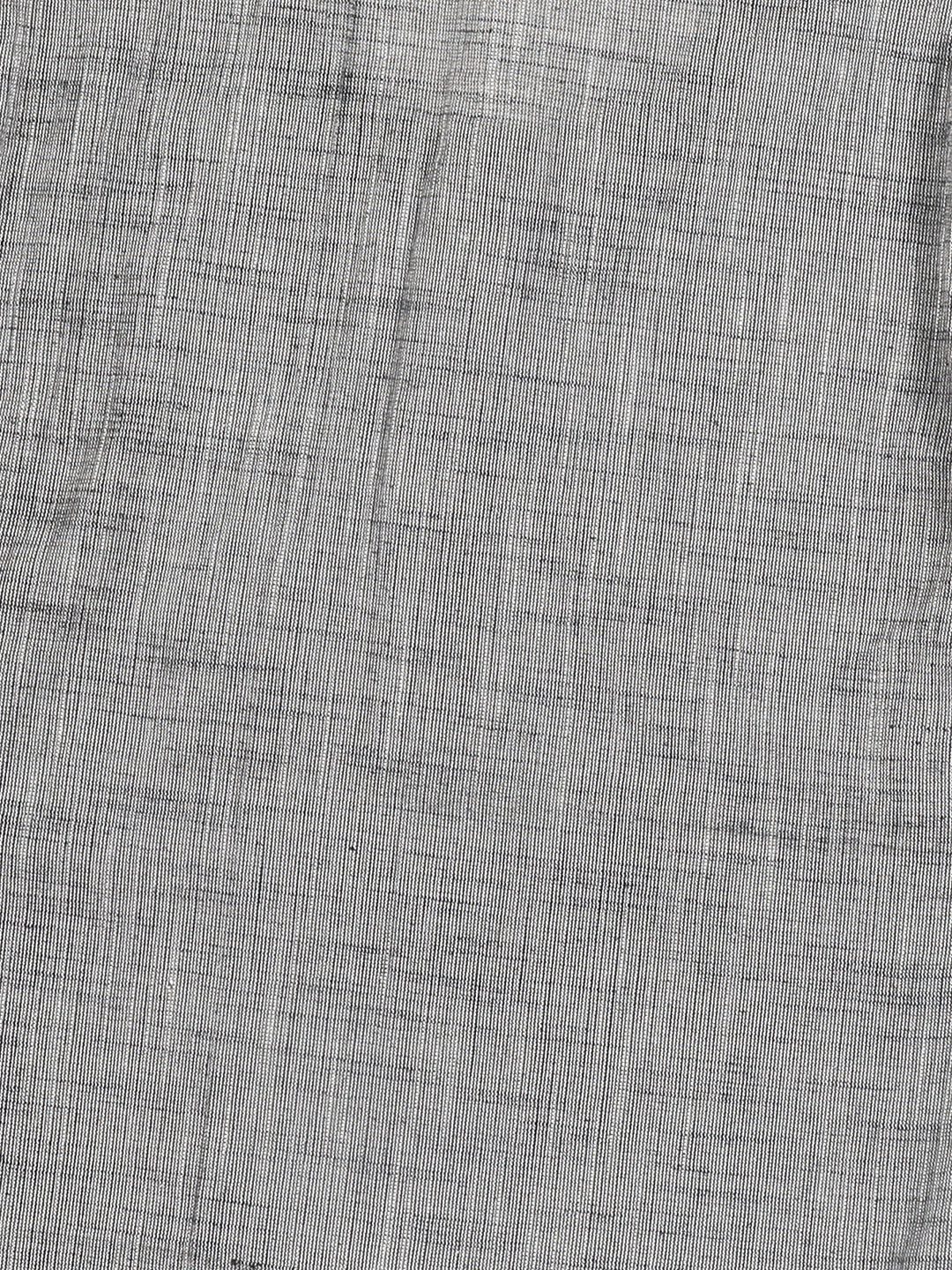 Sishu Boy's' Grey Cotton Kurta And White Pyjama Set