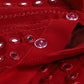 Sishu Boy's' Maroon Mirror Work Kurta Pyjama Set