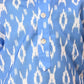 Sishu Boy's Traditional Ikkat Print Flat Collar Kurta And Pyjama Set