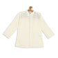Sishu Boy's Yellow Chikankari Pure Cotton Kurta