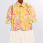 Sishu Boy's Yellow Floral Printed Kurta Patiala Set