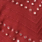 Sishu Girl's Maroon Mirror Kurta
