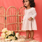 Sishu Girl's White Chikankari Cotton Kurta