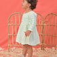 Sishu Girl's Yellow Chikankari Cotton Kurta