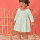 Sishu Girl's Yellow Chikankari Cotton Kurta