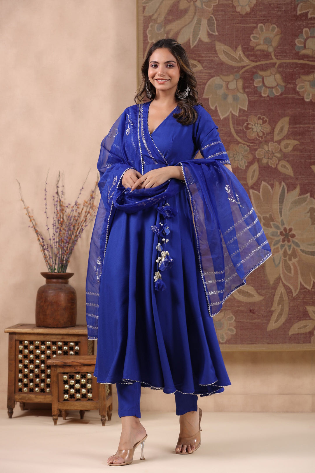Jashn Hand-block Printed Suit Set