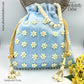 Handmade Pearl Wedding Potli