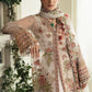 Embellished & Embroidered Ivory Organza Suit