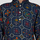 Navy Blue Rayon Diwali Boys Kurta Set