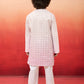 Onion Cotton Blend Navratri Boys Kurta Set