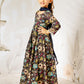 Multicolor Cotton Wedding Wear Girls Anarkali Set Pyjama