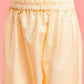 Cream Silk Blend Wedding Wear Girls Co-Ord Set