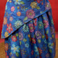 Organza Lehenga Set with Choli for Girls | Blue | Diwali