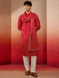 Blue Rayon Festival Men's Dupatta