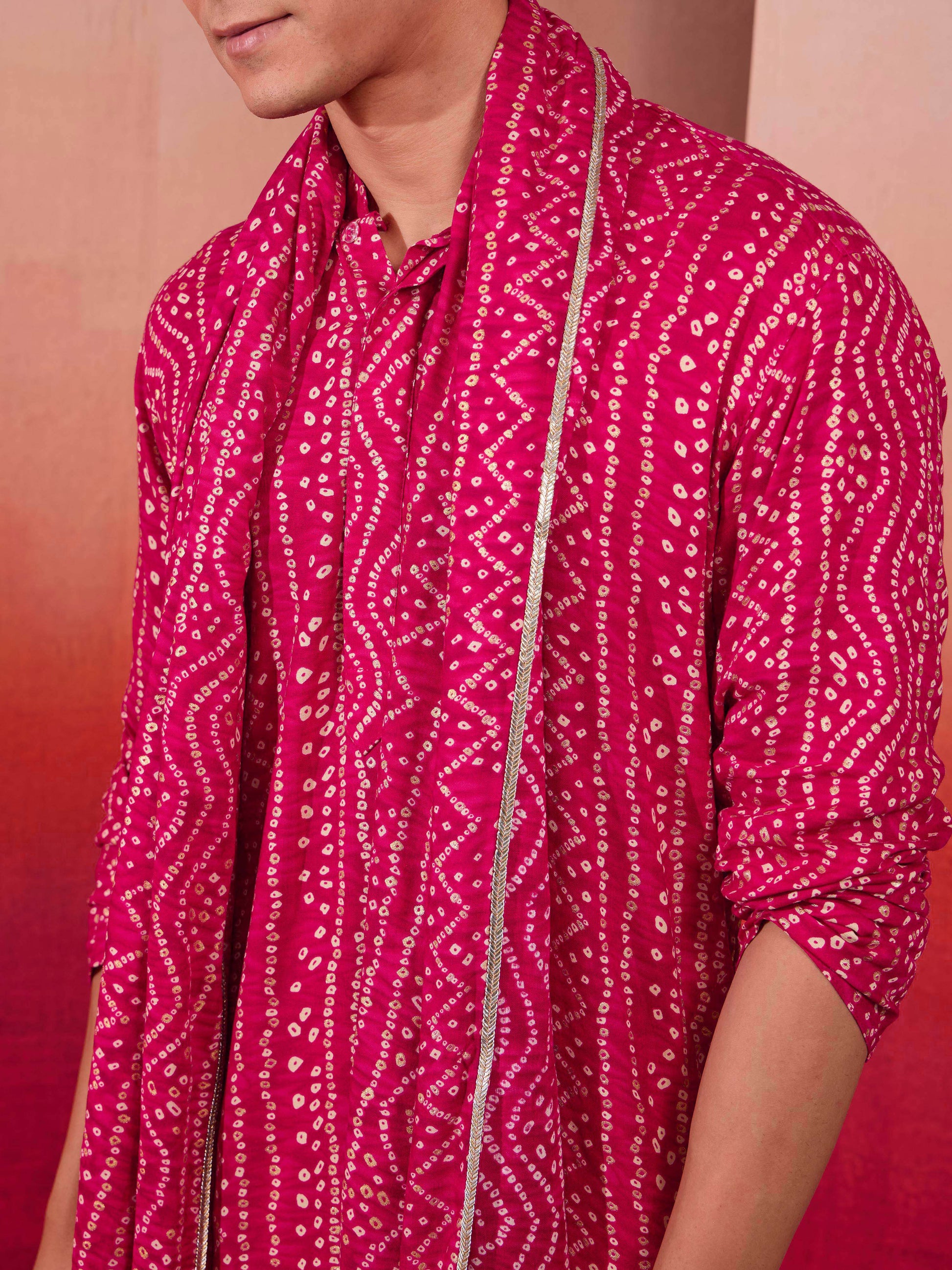 Falsa Rayon Festival Men's Dupatta