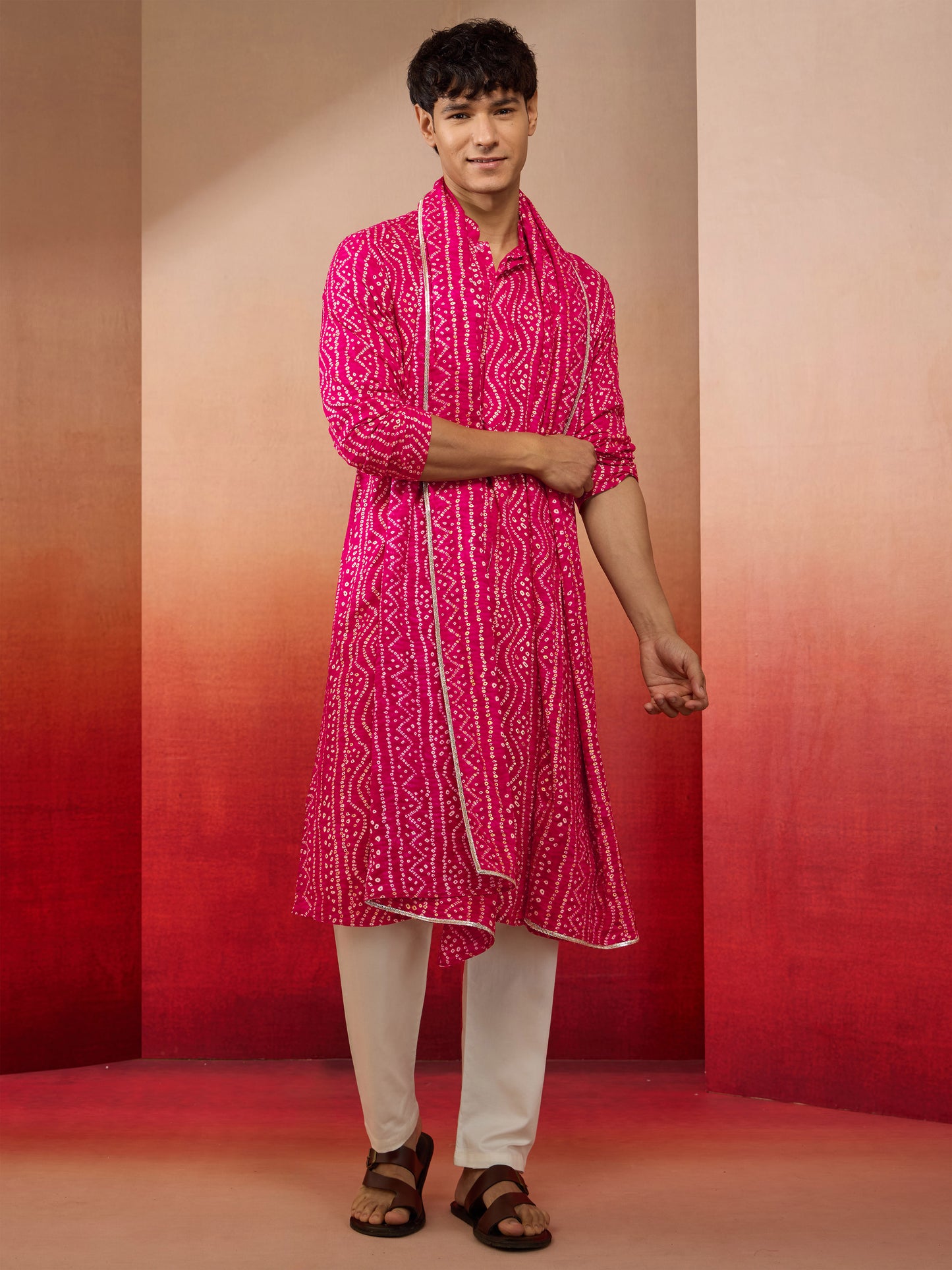Falsa Rayon Festival Men's Dupatta