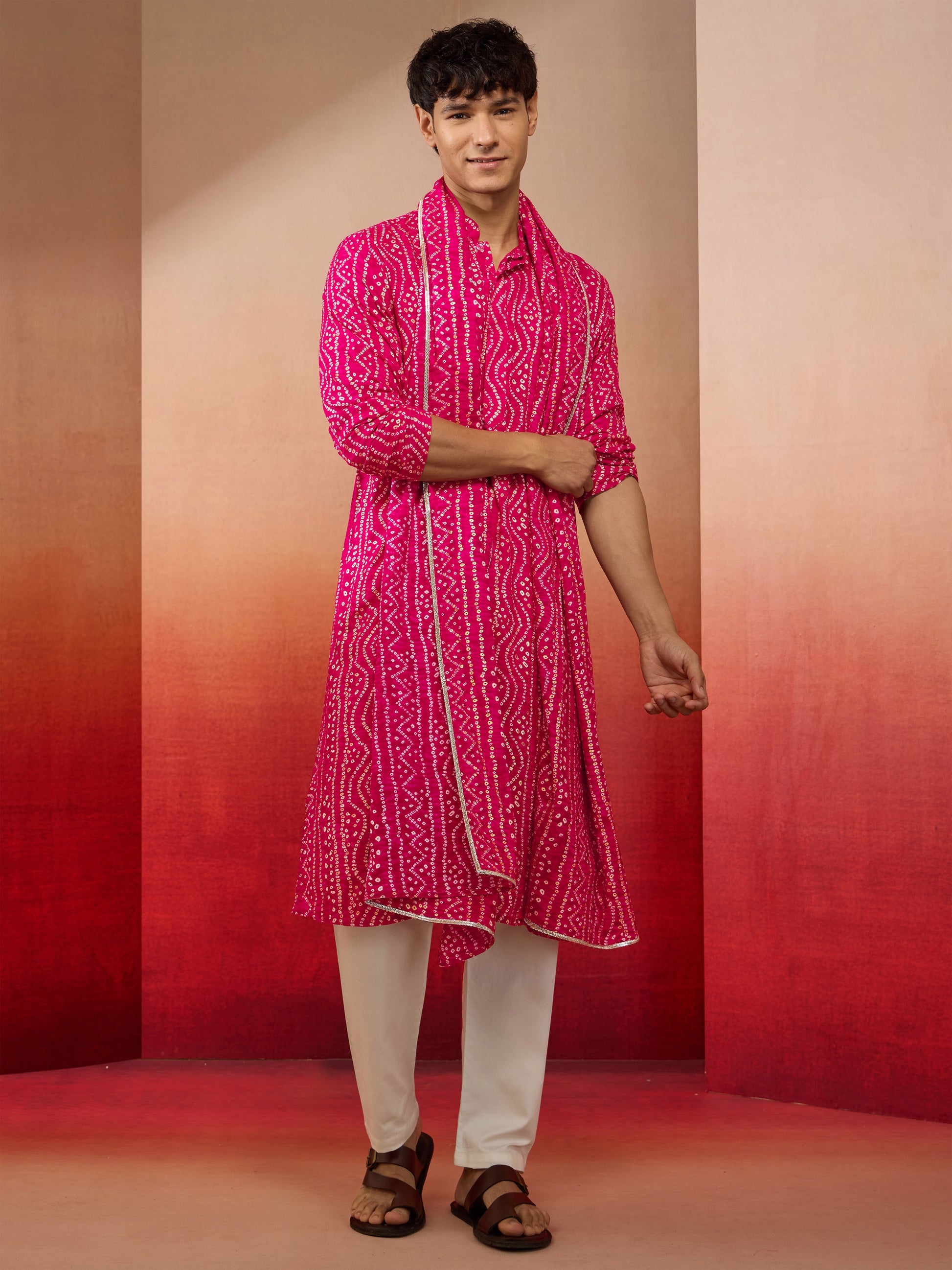 Falsa Rayon Festival Men's Dupatta