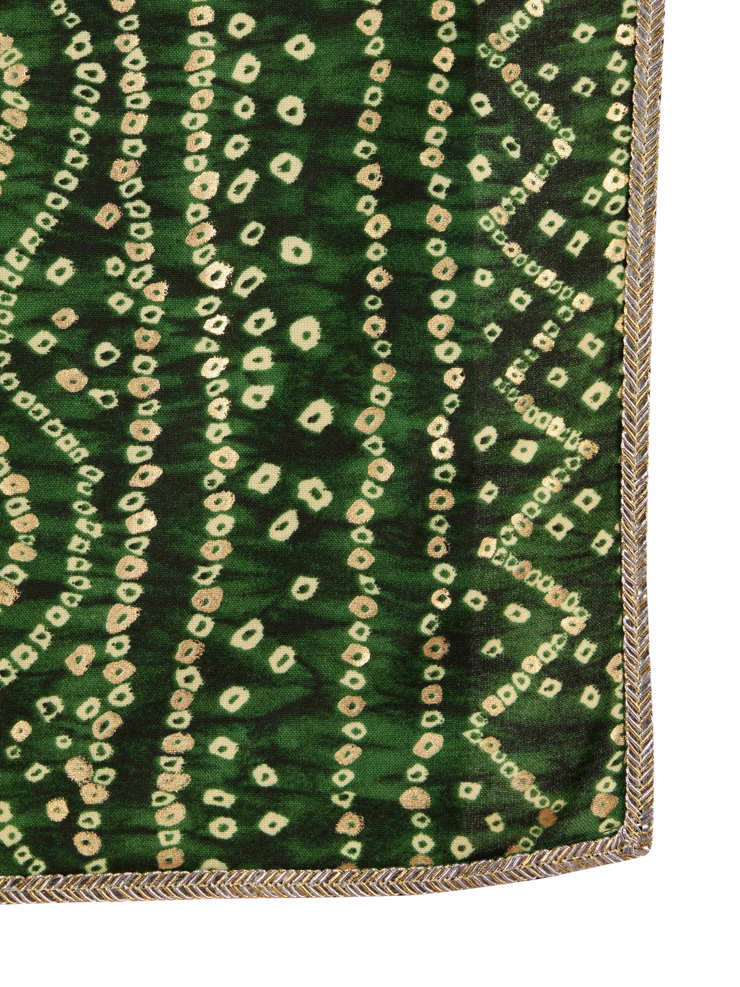 Green Rayon Festival Men's Dupatta